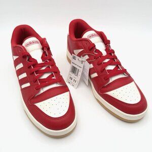 NEW adidas Break Start Low Sneakers Men's Basketball Red White IH7964